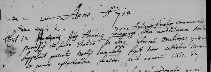 Stefan Leingang, Der Name Leingang, Herkunft und Bedeutung des Namens Leingang.