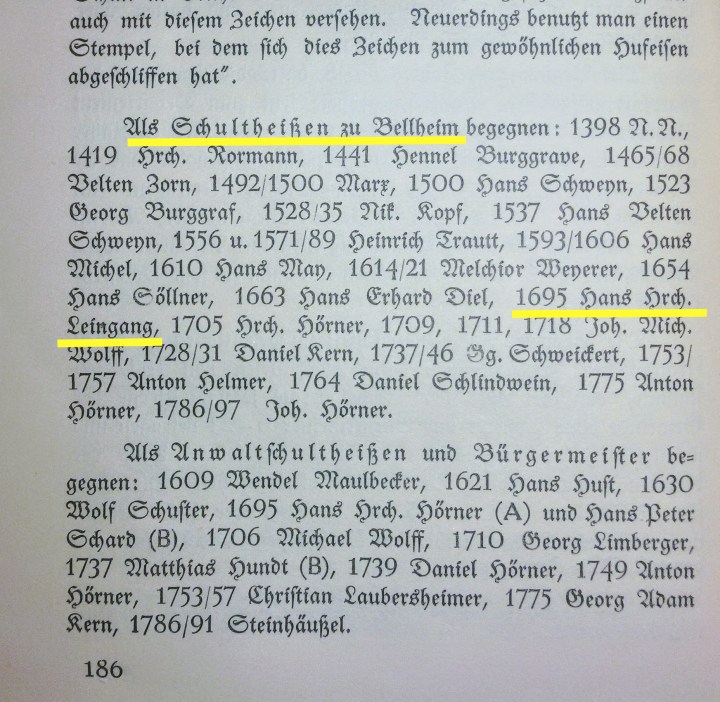 Stefan Leingang, Der Name Leingang, Herkunft und Bedeutung des Namens Leingang.