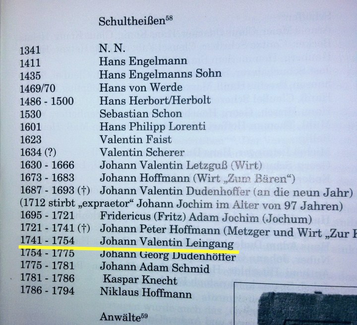 Stefan Leingang, Der Name Leingang, Herkunft und Bedeutung des Namens Leingang.